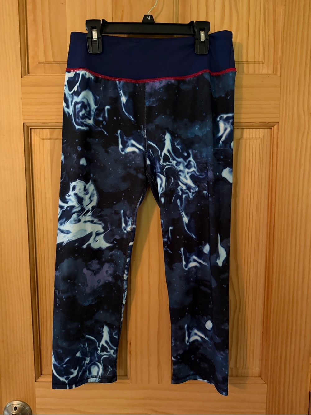 Her Universe Navy and Light Blue Galaxy Print Leggings
